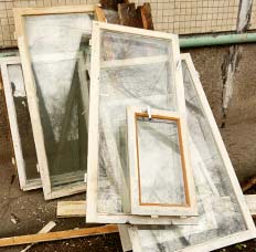 вывоз старых окон